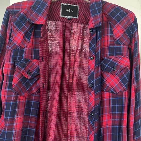 EUC-RAILS- Button down shirt- size Small - Picture 6 of 8